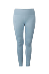 the clematis long leggings blue