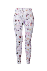 the clematis long leggings flower print