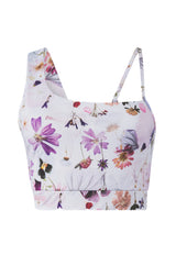 The Geranium Crop Top