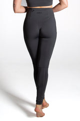 the clematis long leggings subtle black
