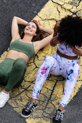 the dahlia bra green